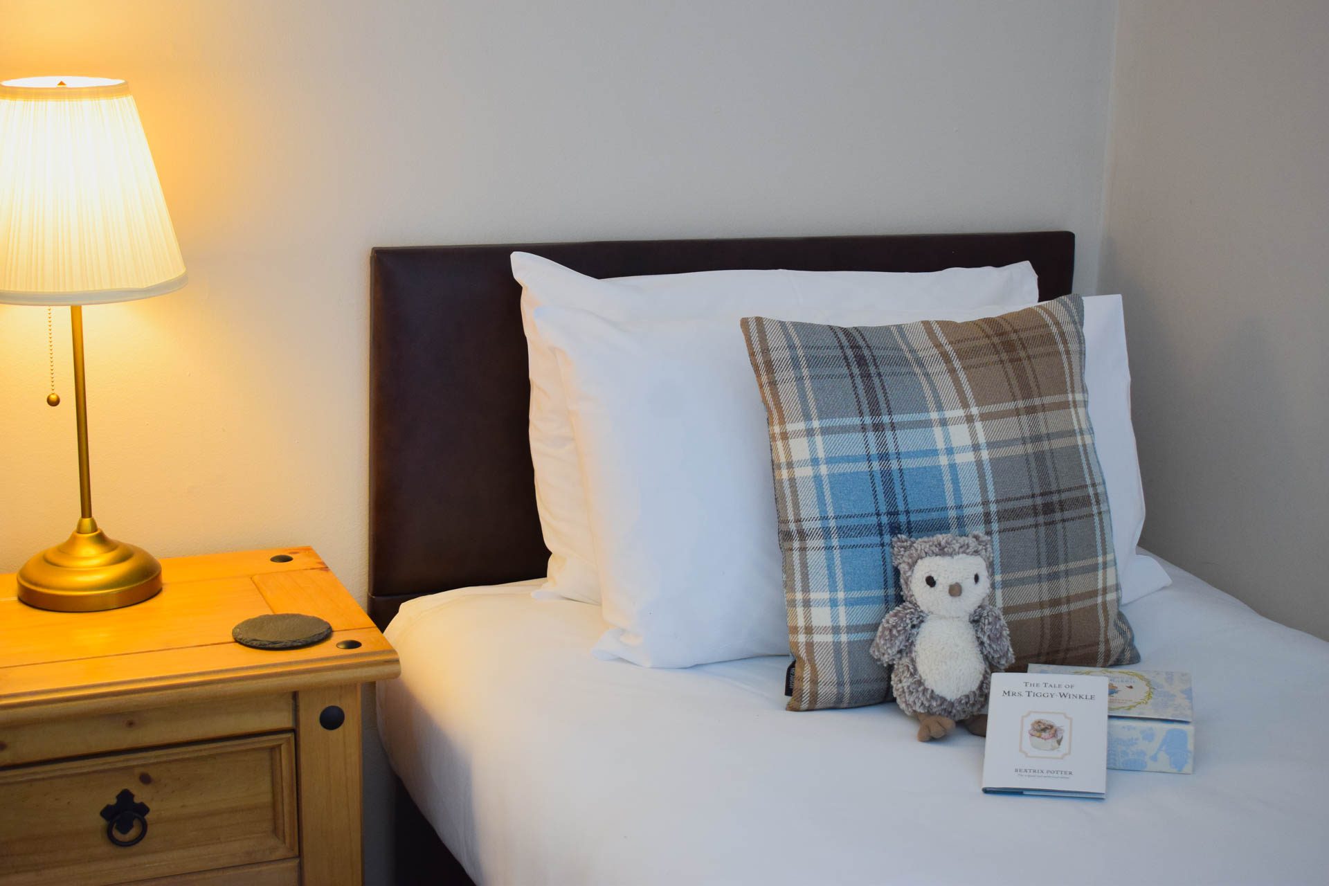Each of our Lodges has 1 Double room and 2 Twin Rooms, perfect for Family Friendly Accommodation in Scotland.